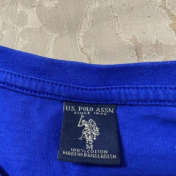 U.S. Polo blue shirt. Size M. Very nice 👍 - Picture 2 of 4